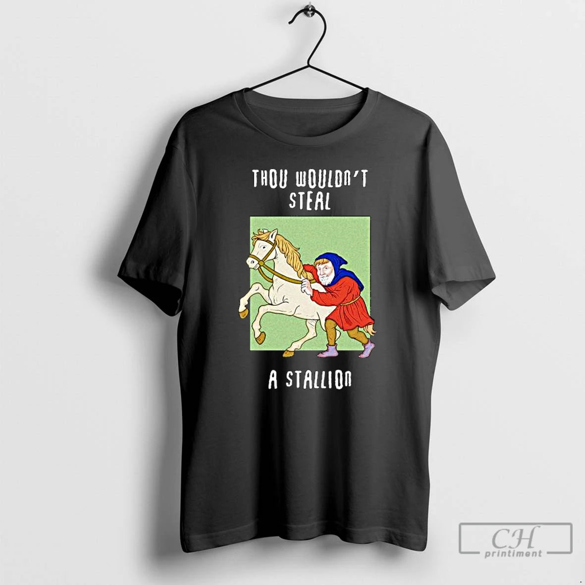 Classic Thou Wouldnt Steal A Stallion Ornaments T Shirts Hoodie, Sweatshirt | InkNestWear.com