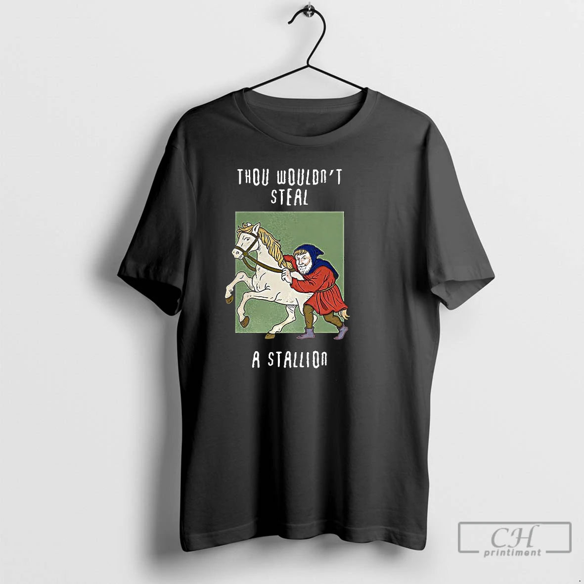 Classic Thou Wouldnt Steal A Stallion You Wouldnt Download A Car Parody Meme T Shirts Hoodie, Sweatshirt | InkNestWear.com