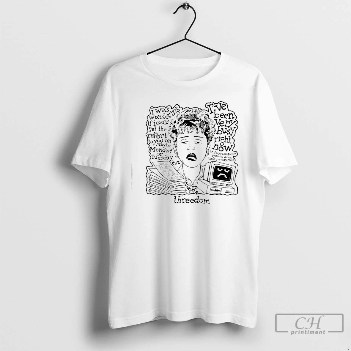 Classic Threedom Corporate Lady T-Shirts, Hoodie, Sweatshirt | InkNestWear.com