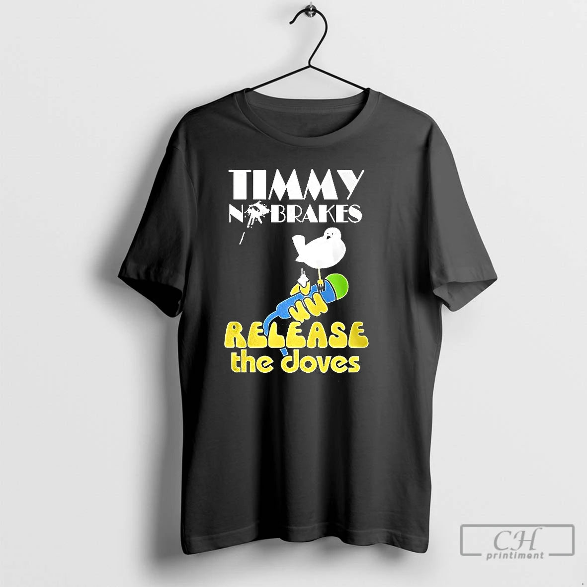 Classic Timmy No Brakes Release The Doves T Shirts Hoodie, Sweatshirt | InkNestWear.com