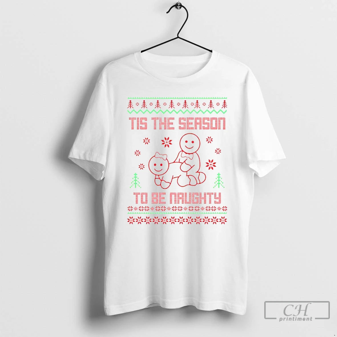 Classic Tis The Season To Be Naughty Christmas T-Shirts, Hoodie, Sweatshirt | InkNestWear.com