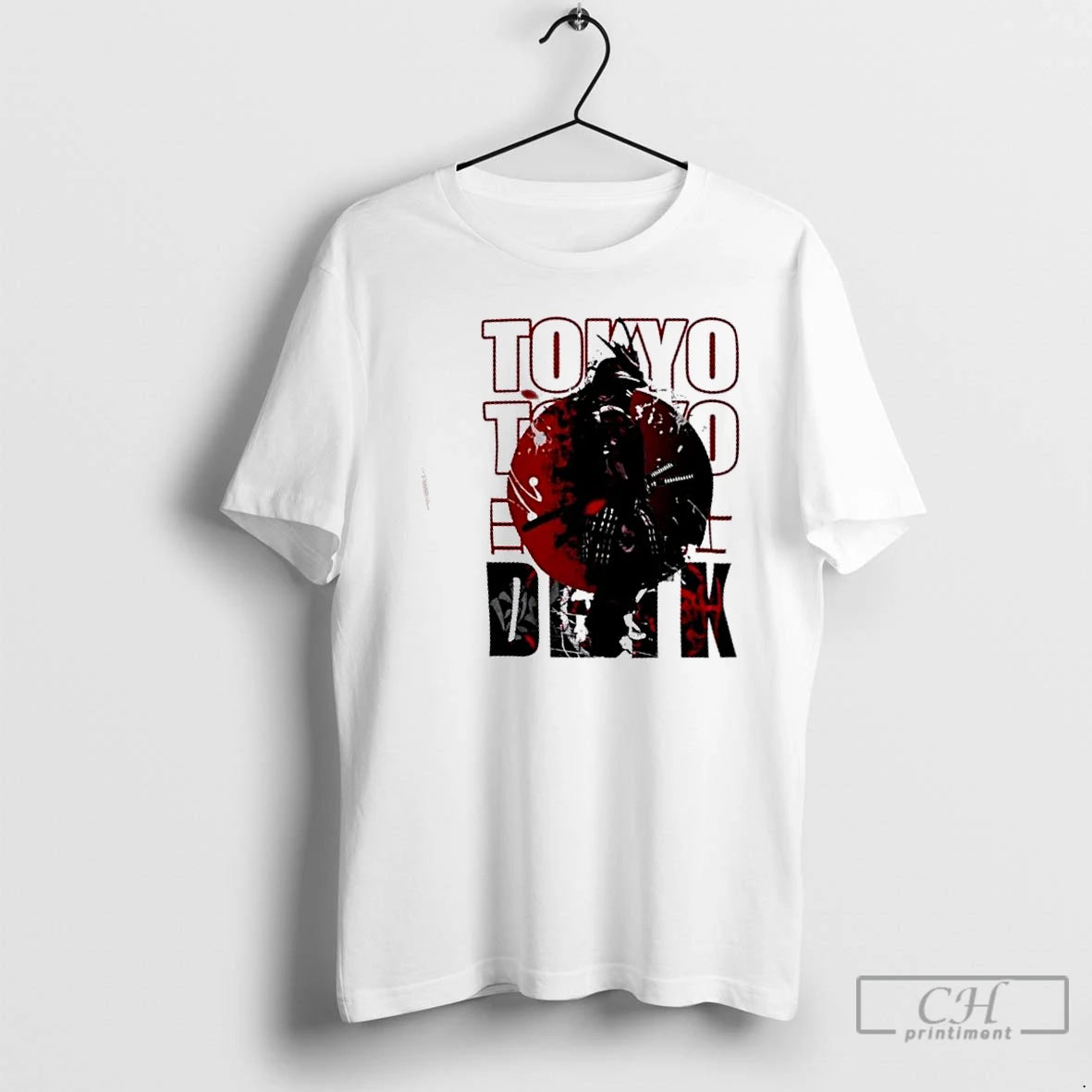 Classic Tokyo Samurai Japanese Warrior Graphic T Shirts Hoodie, Sweatshirt | InkNestWear.com