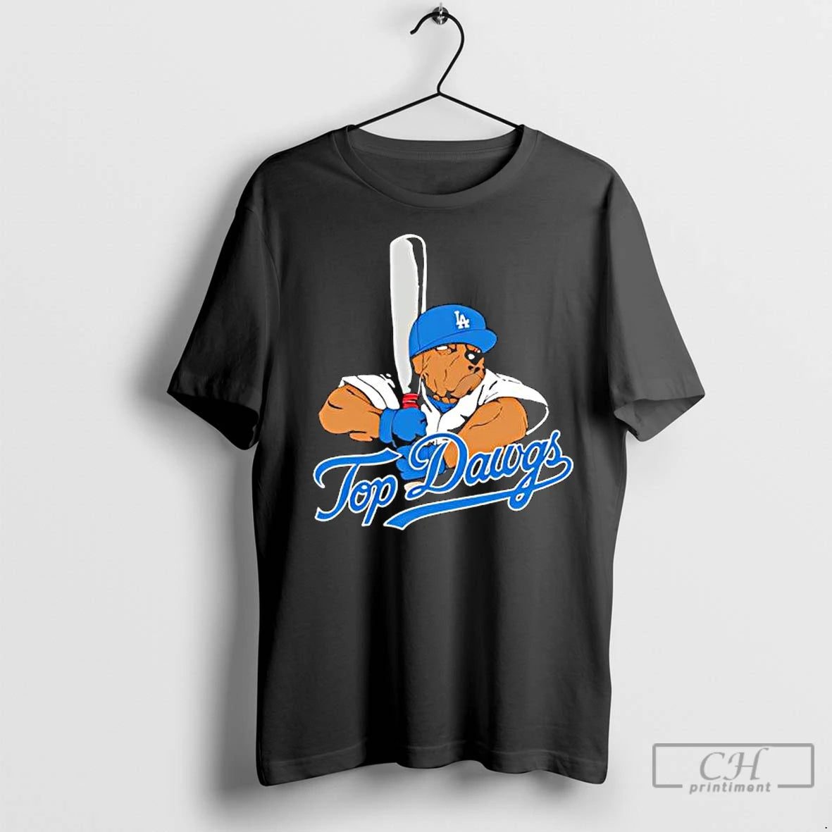 Classic Top Dawgs X Los Angeles Dodgers Bulldog Mascot T-Shirts, Hoodie, Sweatshirt | InkNestWear.com