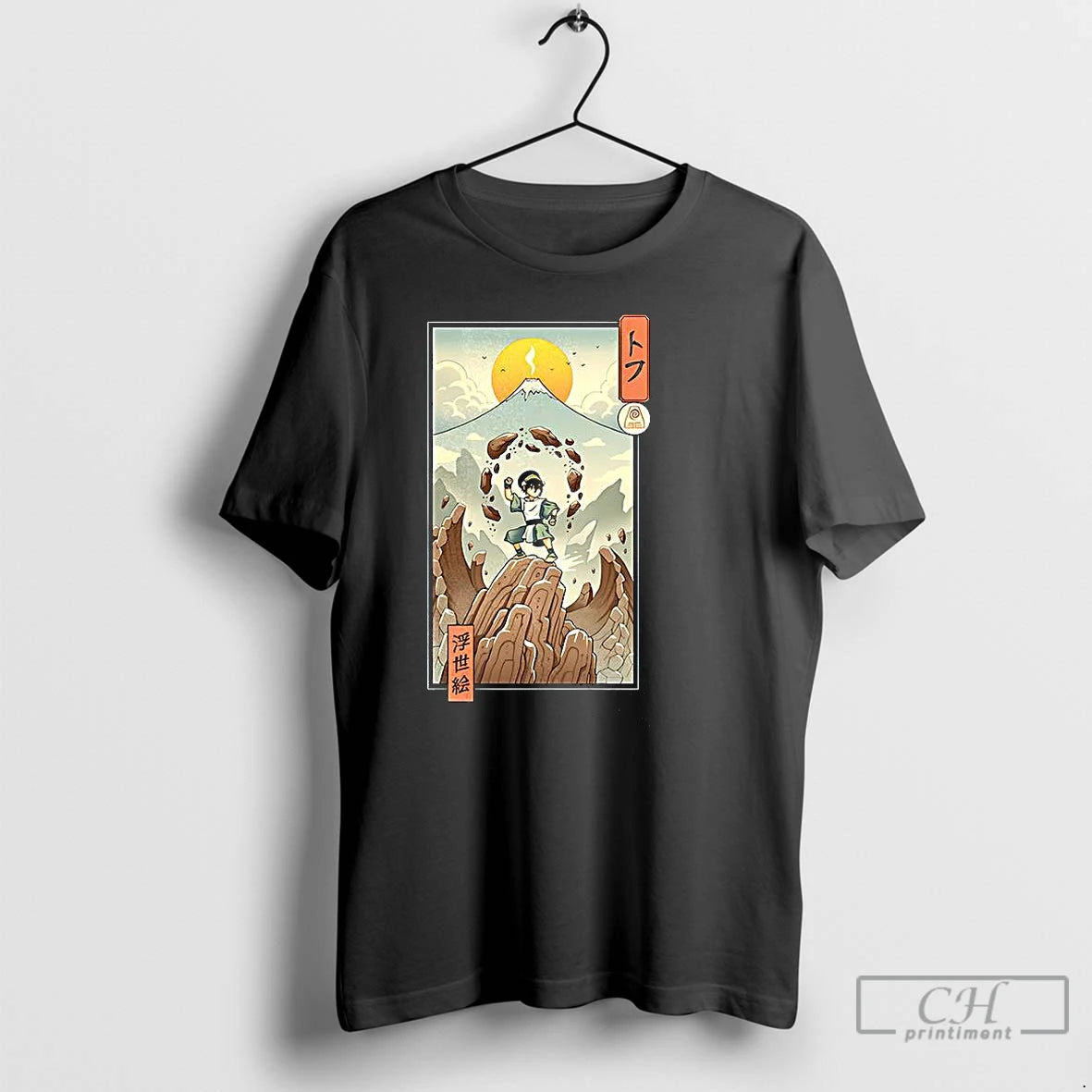 Classic Toph Earth Nomad Avatar The Last Airbender Ukiyo E T-Shirts, Hoodie, Sweatshirt | InkNestWear.com