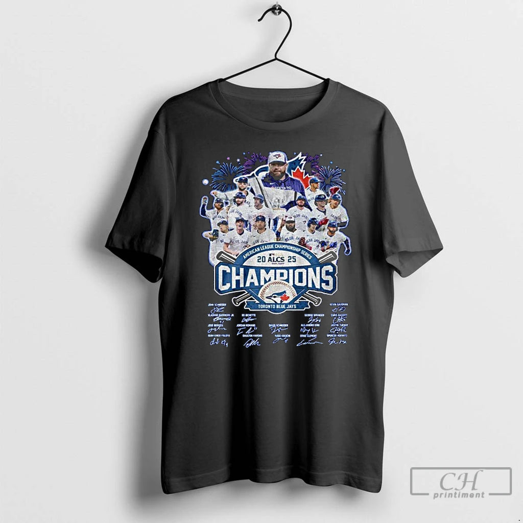 Classic Toronto Blue Jays 2025 Road To World Series Champions Mlb Signatures T Shirts Hoodie, Sweatshirt | InkNestWear.com