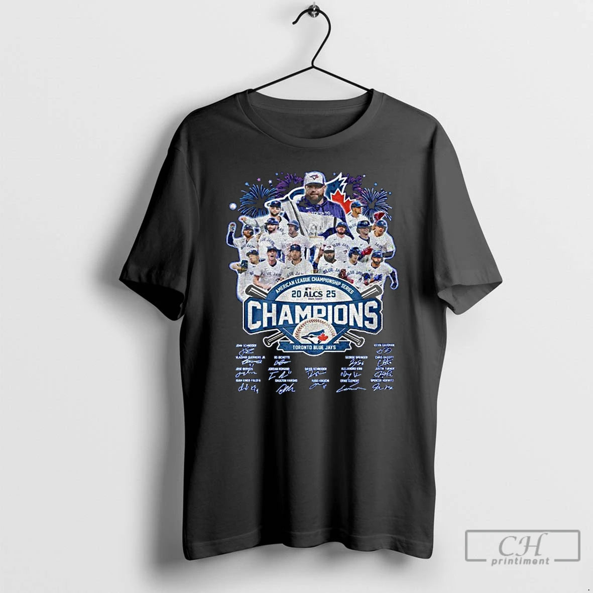 Classic Toronto Blue Jays 2025 Road To World Series Champions Mlb Signatures T Shirts Hoodie, Sweatshirt | InkNestWear.com