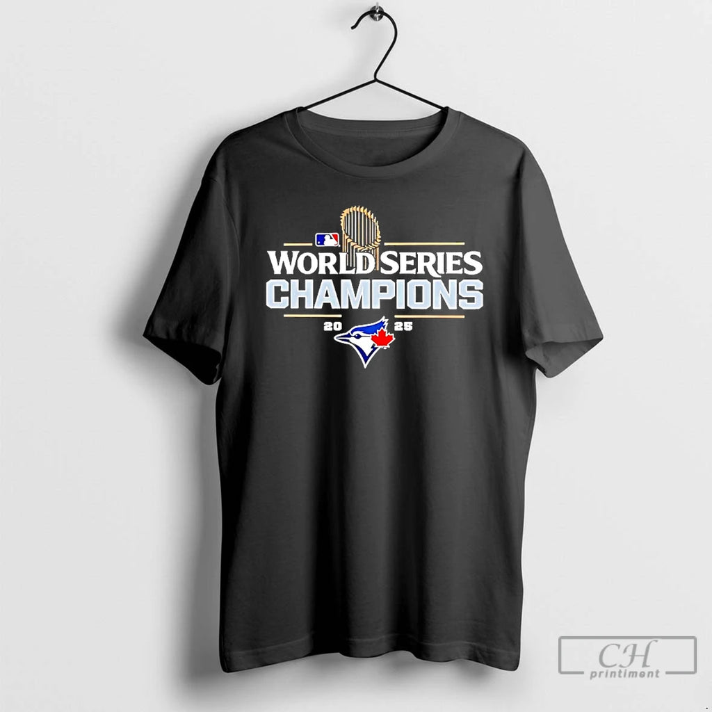 Classic Toronto Blue Jays 2025 World Series Champions Logo T Shirts Hoodie, Sweatshirt | InkNestWear.com