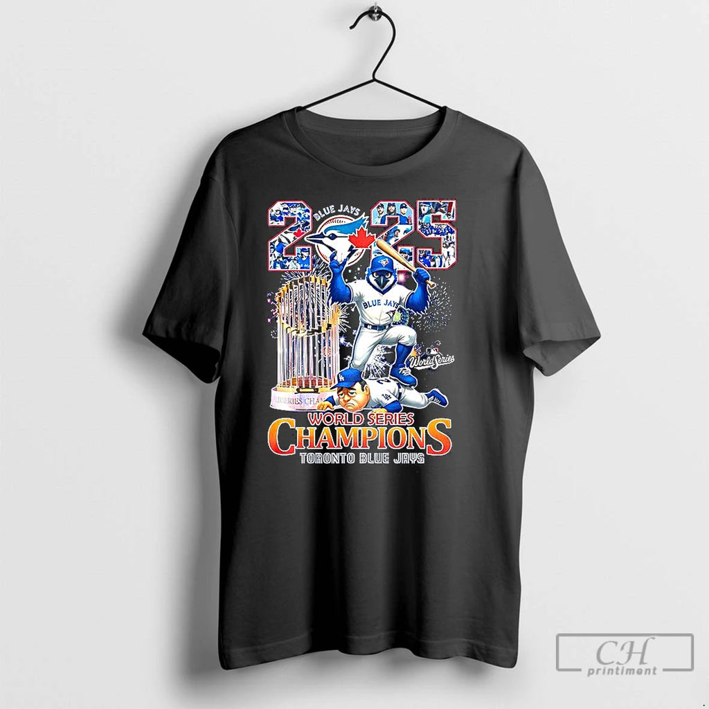 Classic Toronto Blue Jays 2025 World Series Champions Trophy Firework T-Shirts, Hoodie, Sweatshirt | InkNestWear.com