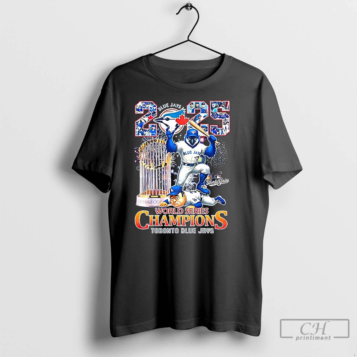 Classic Toronto Blue Jays 2025 World Series Champions Trophy Firework T-Shirts, Hoodie, Sweatshirt | InkNestWear.com