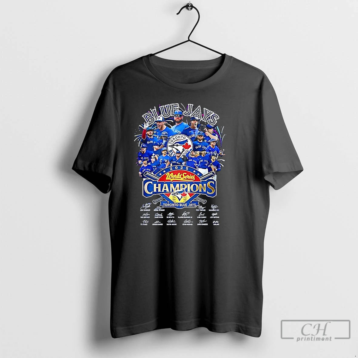 Classic Toronto Blue Jays 2025 World Series Champions Trophy Player T Shirts Hoodie, Sweatshirt | InkNestWear.com