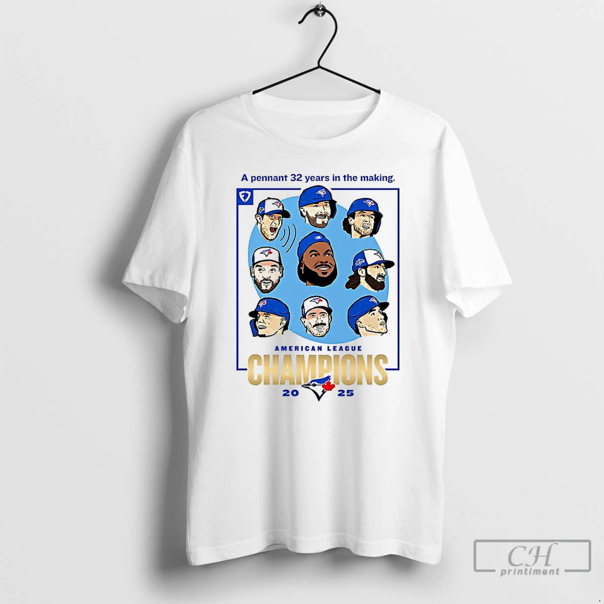 Classic Toronto Blue Jays American League Championship Series Mlb 2025 Player Graphic T Shirts Hoodie, Sweatshirt