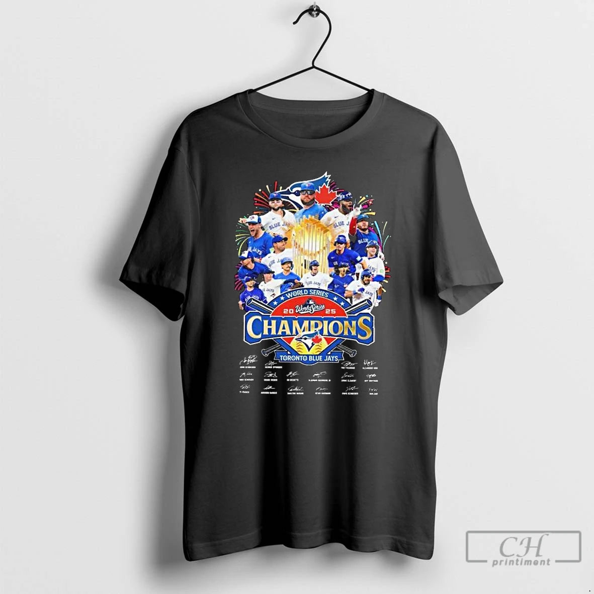 Classic Toronto Blue Jays Baseball World Series Champions Signatures 2025 Winner Vintage Long Sleve T-Shirts, Hoodie,...
