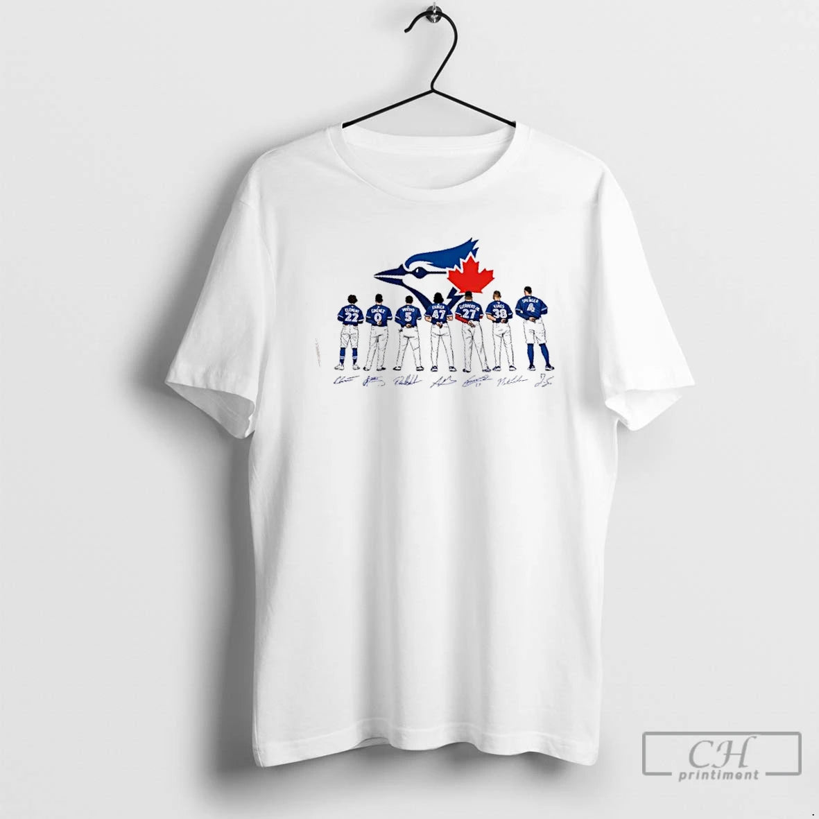 Classic Toronto Blue Jays Lineup 2025 Chasing The Same Dream Daaaa Dodgers Lose T Shirts Hoodie, Sweatshirt | InkNestWear.com