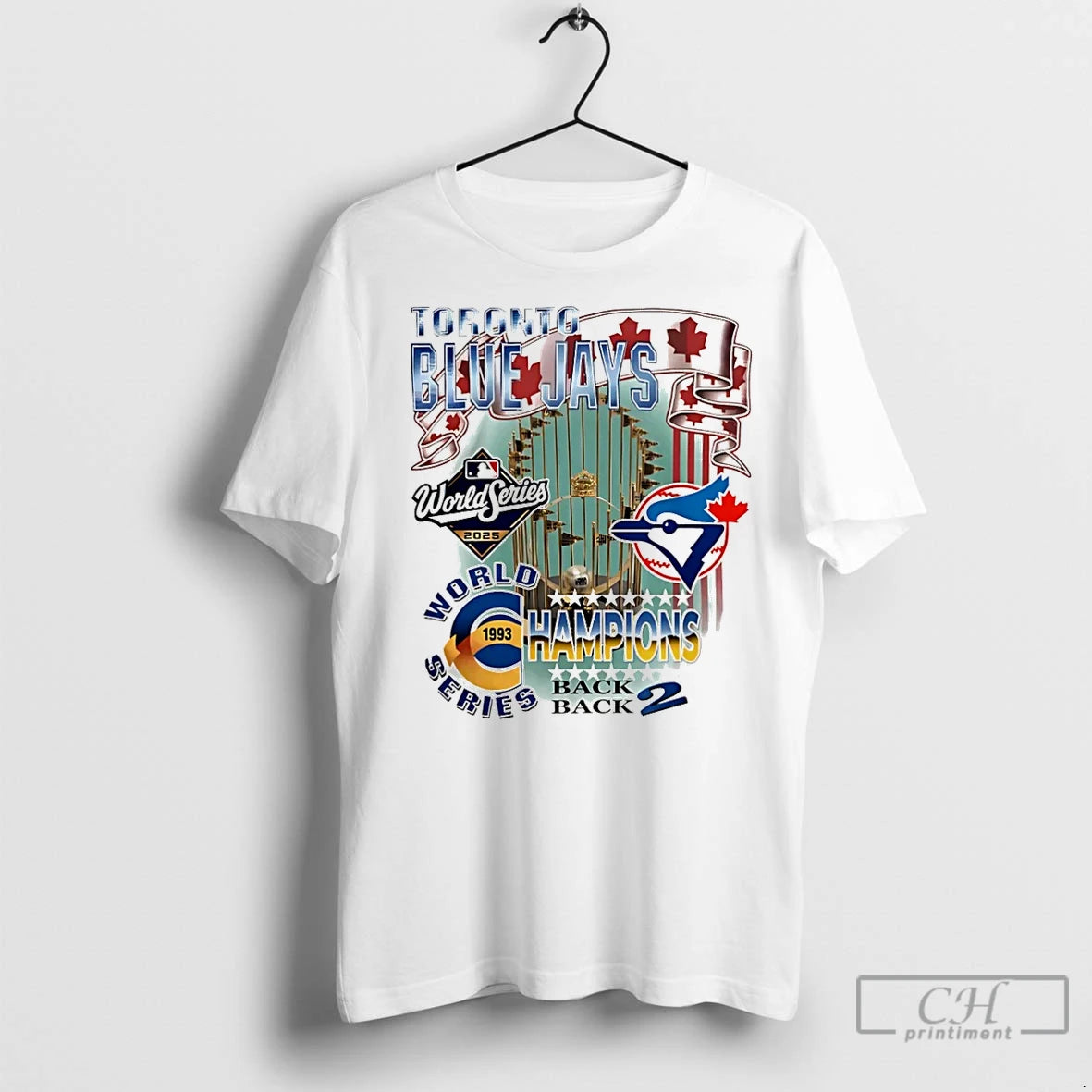 Classic Toronto Blue Jays World Series Champions Back To Back 1993 2025 Christmas T-Shirts, Hoodie, Sweatshirt