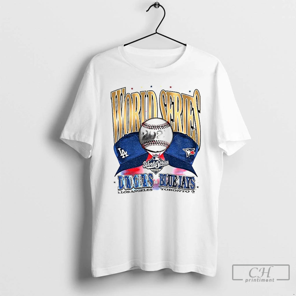 Classic Toronto Blue Jays Vs Los Angeles Dodgers World Series 2025 American League National League T-Shirts, Hoodie,...