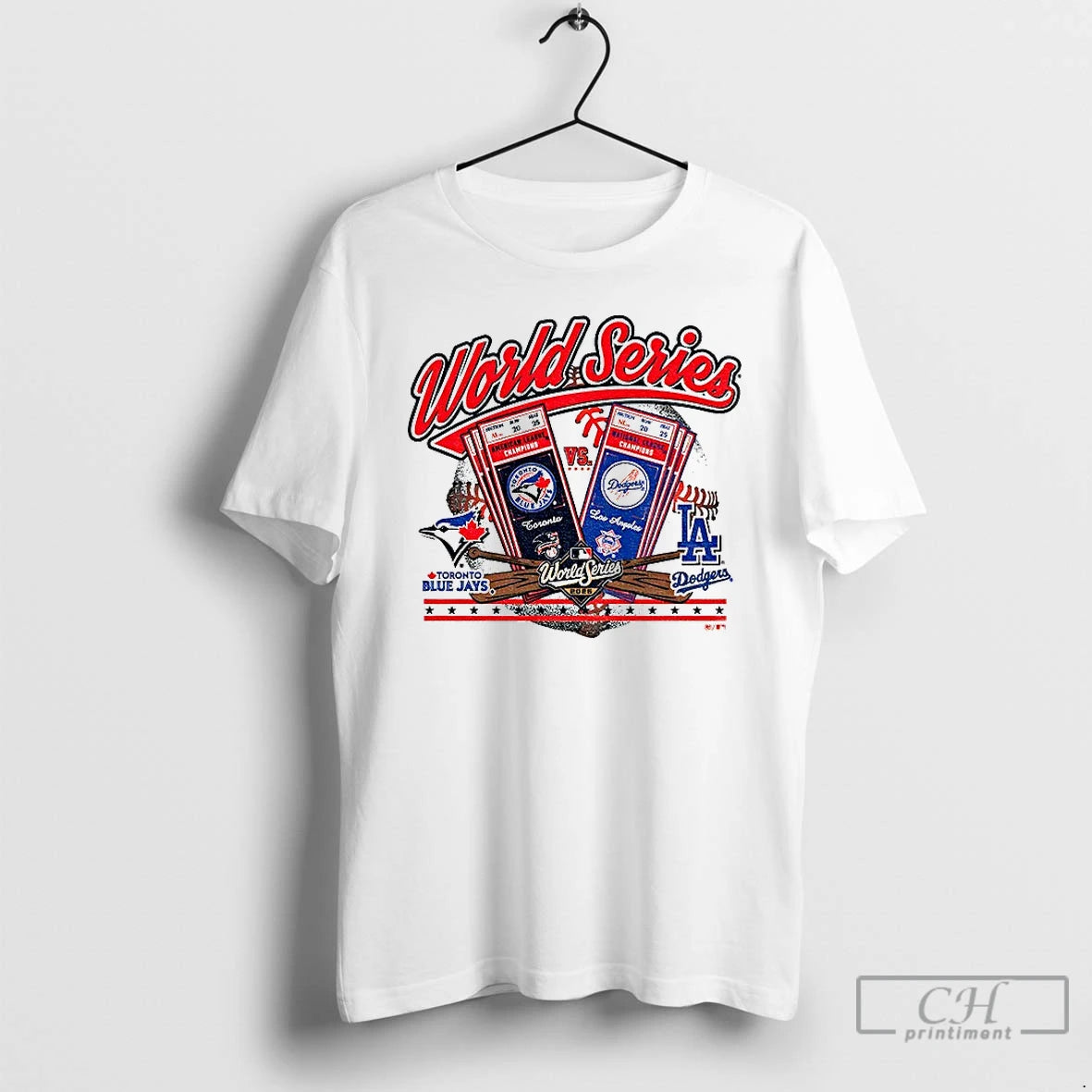 Classic Toronto Blue Jays Vs Los Angeles Dodgers World Series 2025 Mlb Baseball T Shirts Hoodie, Sweatshirt | InkNestWear.com
