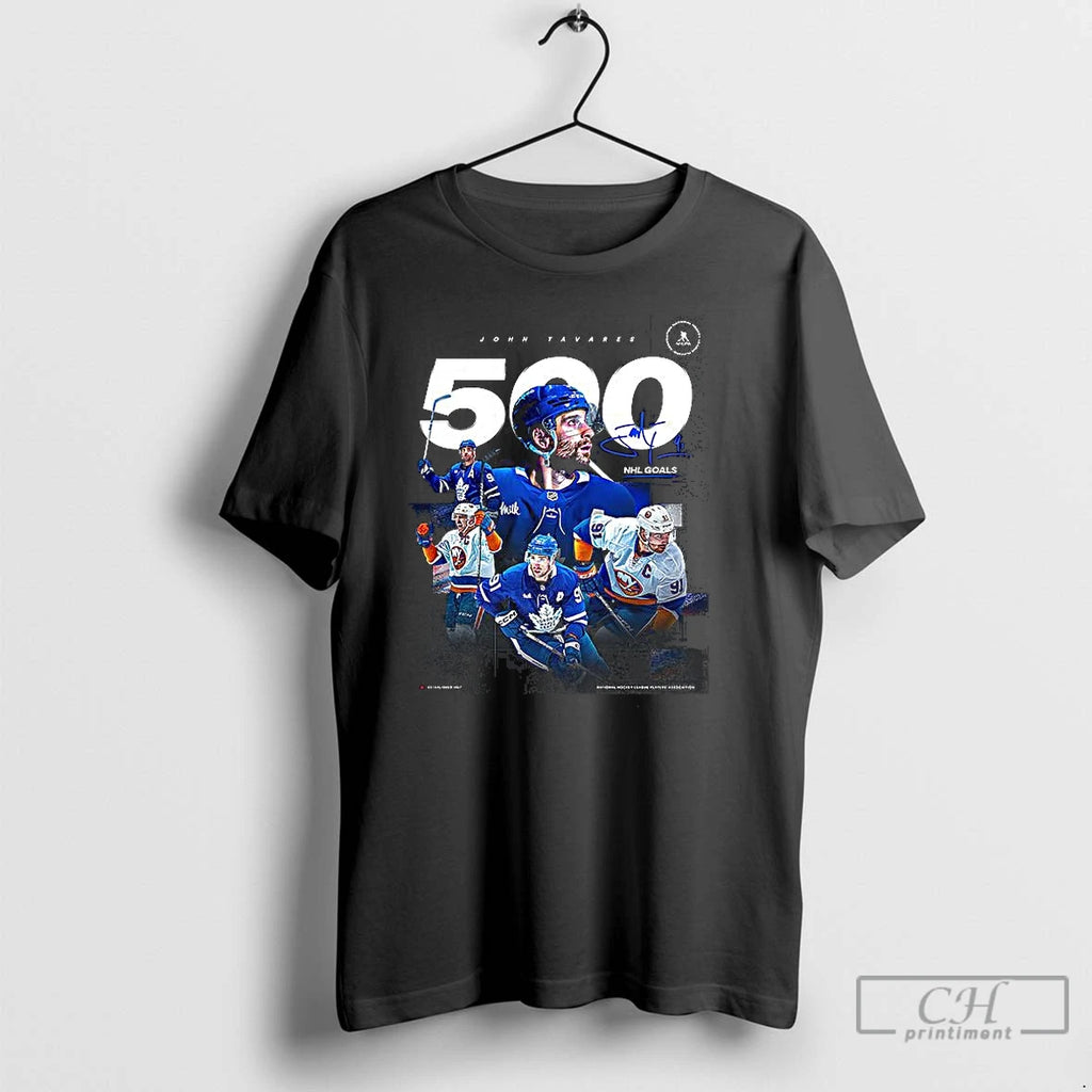 Classic Toronto Maple Leafs John Tavares Nhl Goal Signature T Shirts Hoodie, Sweatshirt | InkNestWear.com