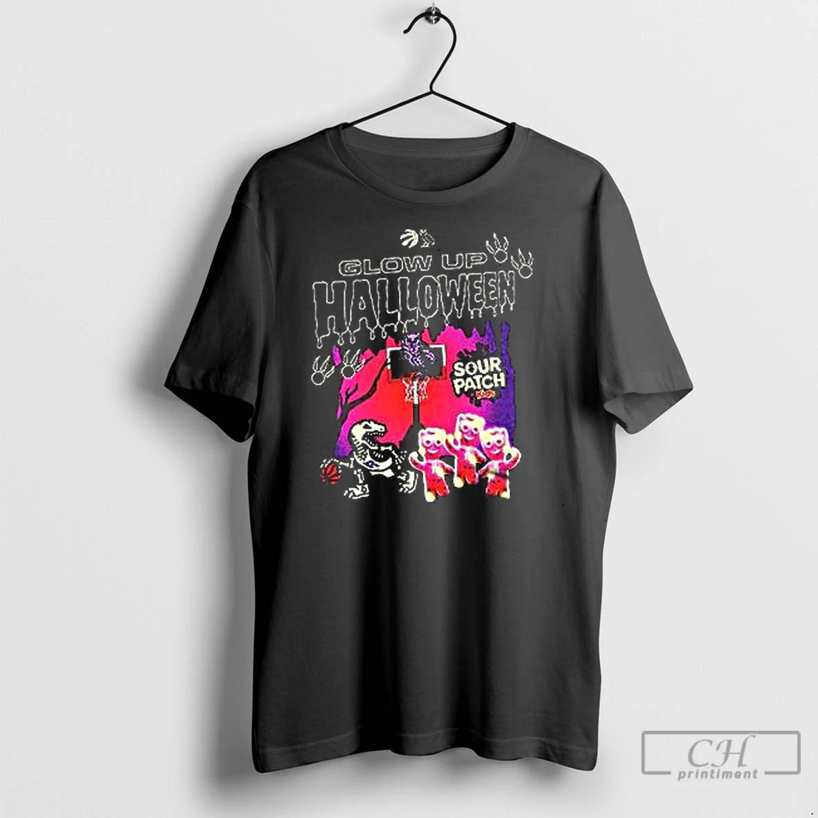 Classic Toronto Raptors Glow Up Halloween T-Shirts, Hoodie, Sweatshirt | InkNestWear.com