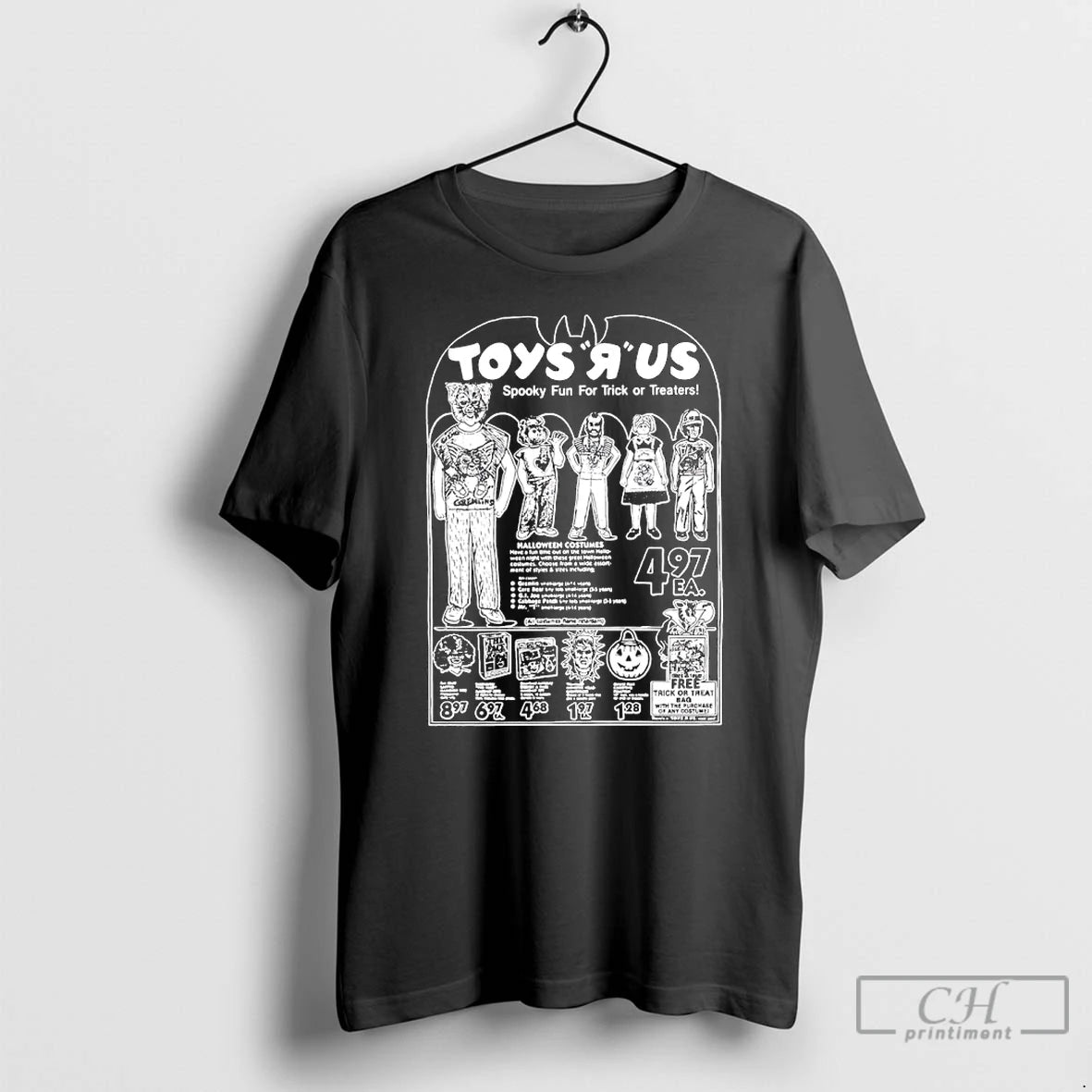 Classic Toys R Us Spooky Fun For Trick Or Treaters Halloween Costumes T Shirts Hoodie, Sweatshirt | InkNestWear.com