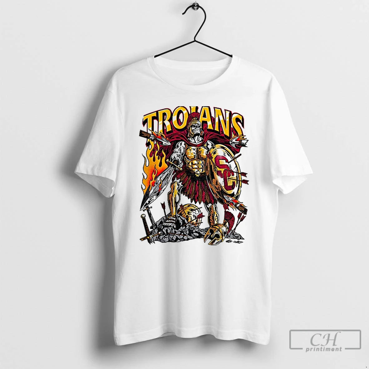 Classic Trojan Warrior Usc Trojans Football 2025 Logo T-Shirts, Hoodie, Sweatshirt | InkNestWear.com