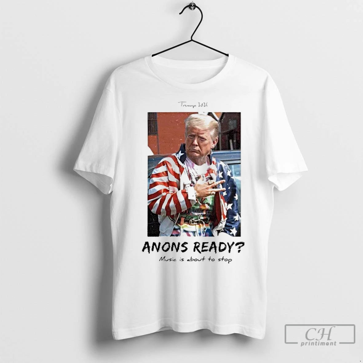 Classic Trump 2025 Anons Ready Music Is About To Stop T-Shirts, Hoodie, Sweatshirt | InkNestWear.com