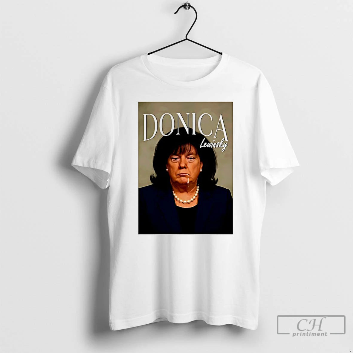 Classic Trump Donica Lewinsky Big Beautiful Bill Clinton Meme T-Shirts, Hoodie, Sweatshirt | InkNestWear.com