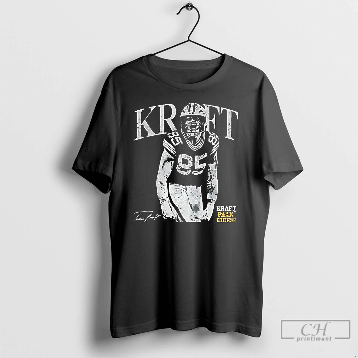 Classic Tucker Kraft Green Bay Packers Kraft Pack Cheese Signature T Shirts Hoodie, Sweatshirt | InkNestWear.com