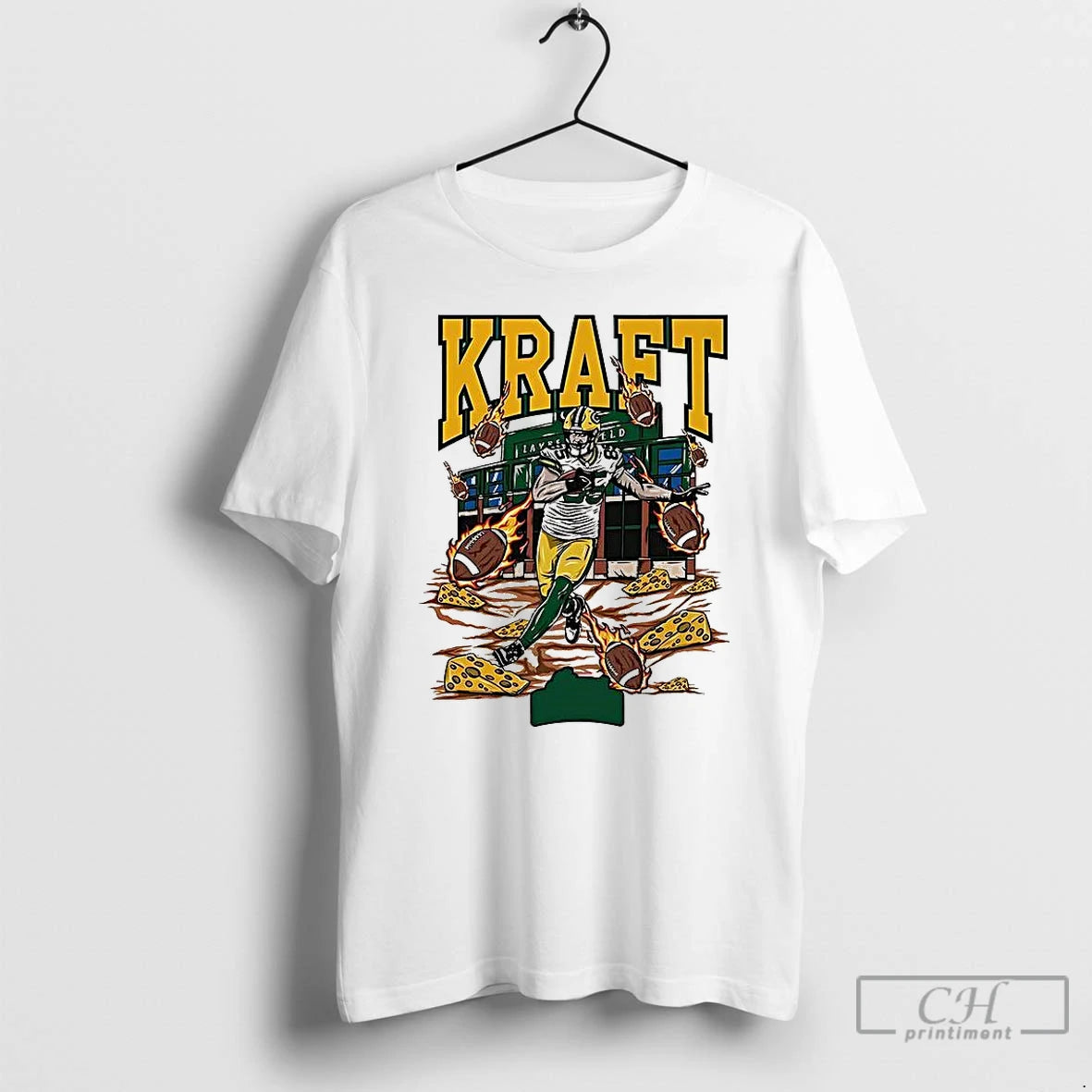 Classic Tucker Kraft Green Bay Packers Football Lambeau Field Cheese T Shirts Hoodie, Sweatshirt | InkNestWear.com
