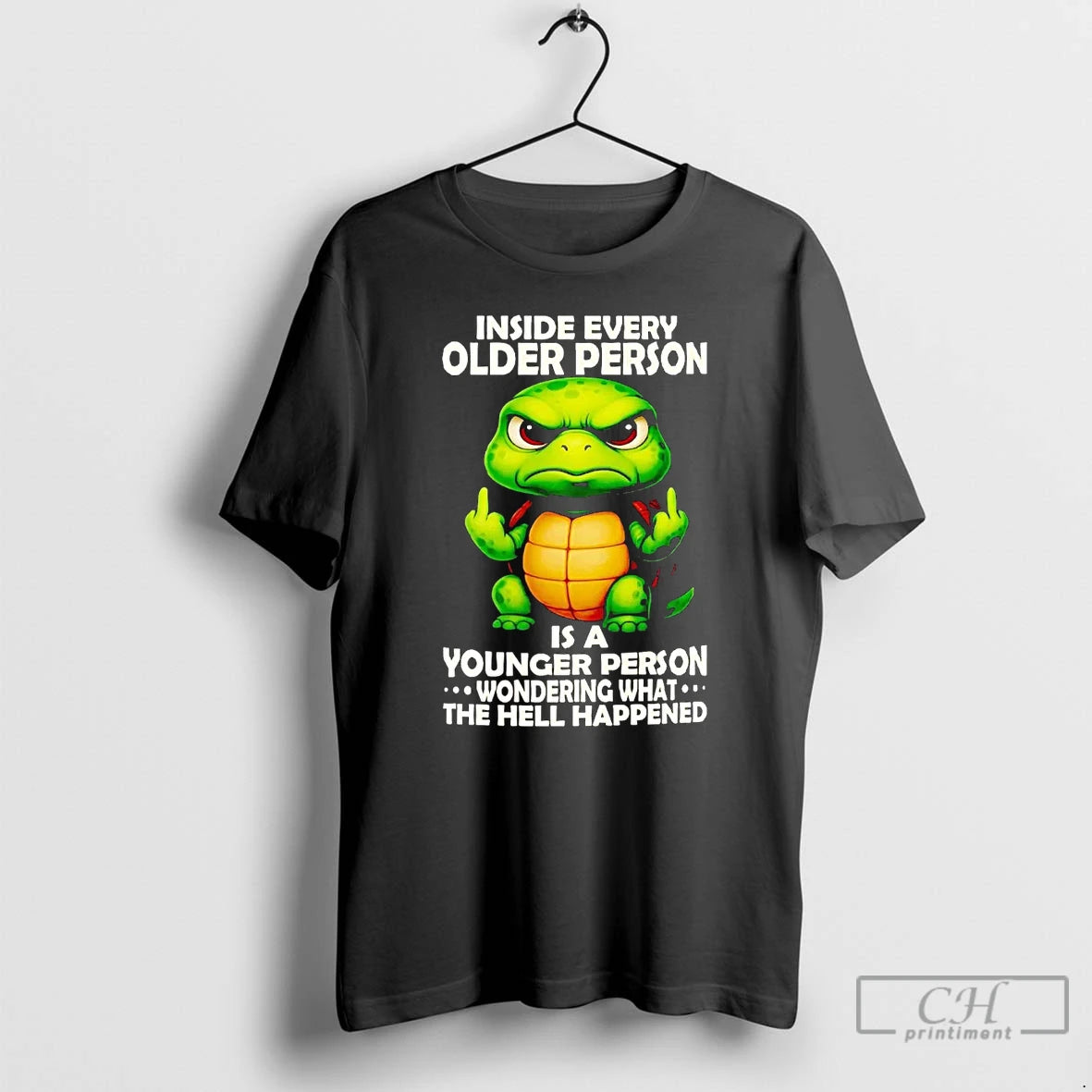 Classic Turtle Inside Every Older Person Is A Younger Person T Shirts Hoodie, Sweatshirt | InkNestWear.com
