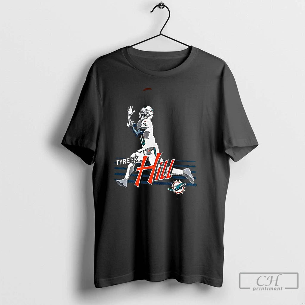 Classic Tyreek Hill Miami Dolphins Football Receiving The Ball T Shirts Hoodie, Sweatshirt | InkNestWear.com