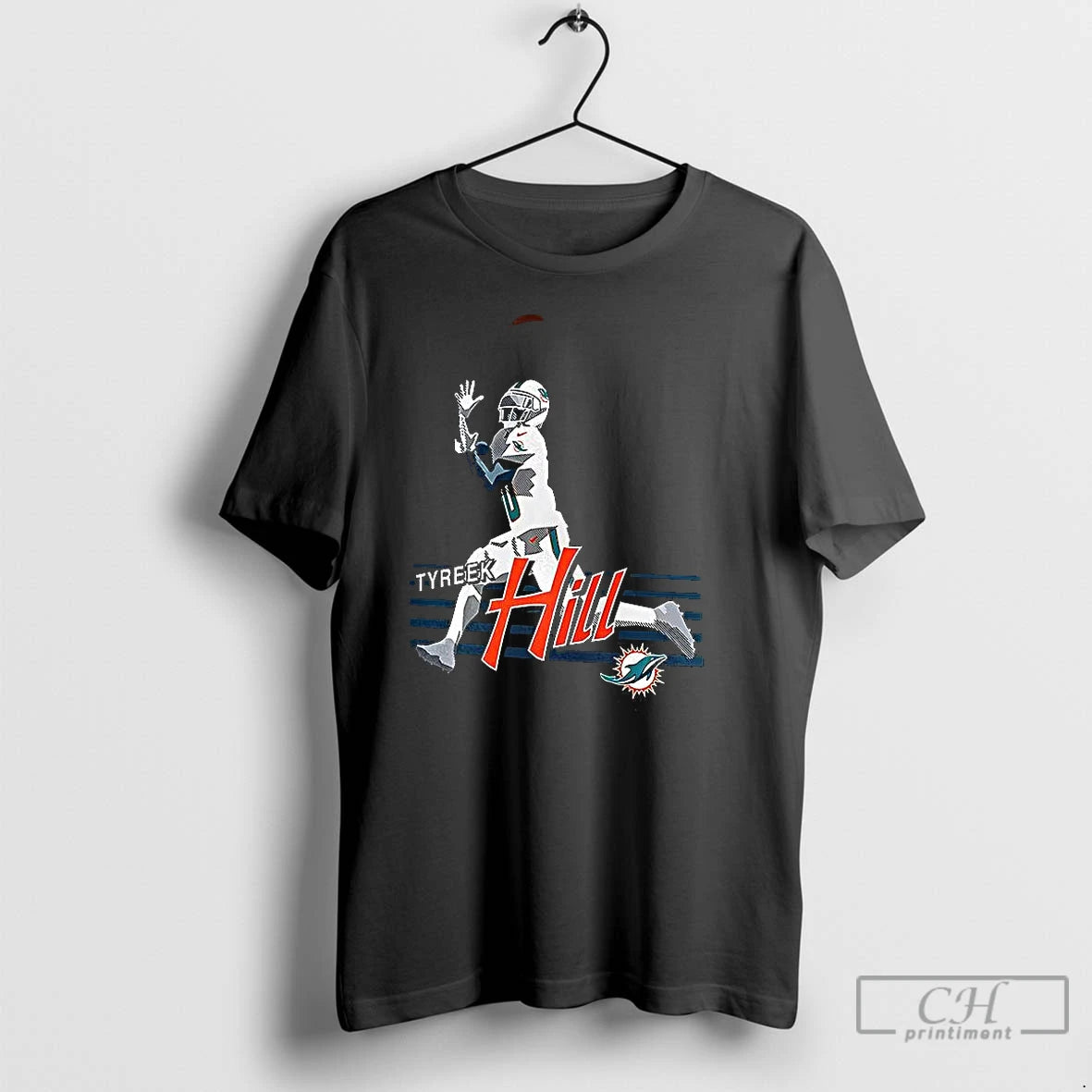 Classic Tyreek Hill Miami Dolphins Football Receiving The Ball T Shirts Hoodie, Sweatshirt | InkNestWear.com