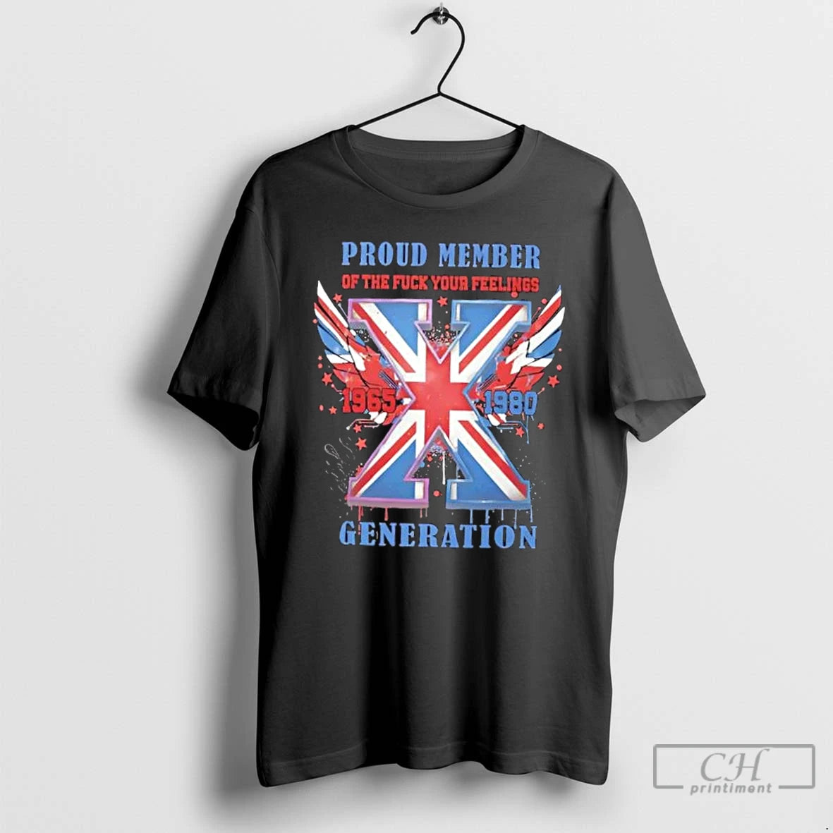 Classic Uk Gen X Fuck Your Feelings Union Jack T-Shirts, Hoodie, Sweatshirt | InkNestWear.com