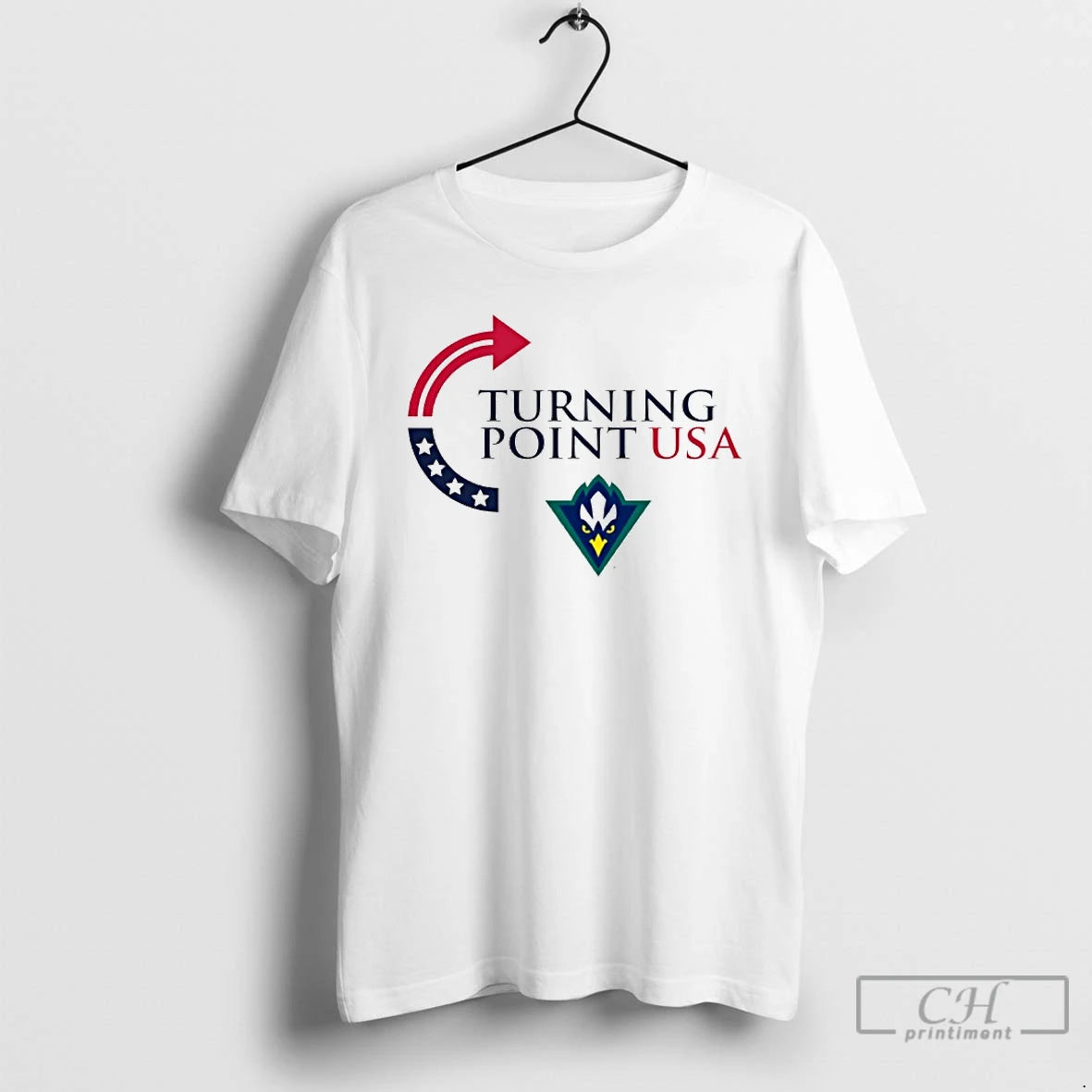 Classic Unc Wilmington Seahawks Turning Point Usa T-Shirts, Hoodie, Sweatshirt | InkNestWear.com
