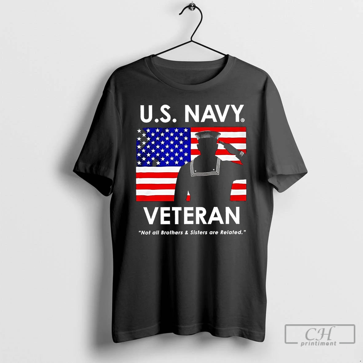 Classic Us Navy Veteran Not All Brothers And Sisters Are Related T-Shirts, Hoodie, Sweatshirt | InkNestWear.com