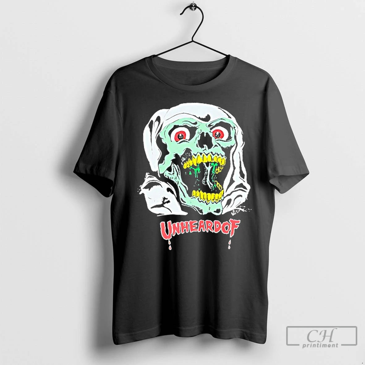 Classic Unheardof Screamin Skull Halloween T-Shirts, Hoodie, Sweatshirt | InkNestWear.com
