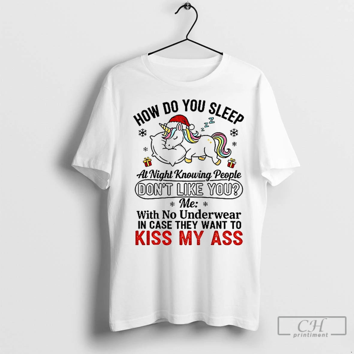 Classic Unicorn How Do You Sleep At Night Knowing People Dont Like You Me With T-Shirts, Hoodie, Sweatshirt | InkNestWear.com