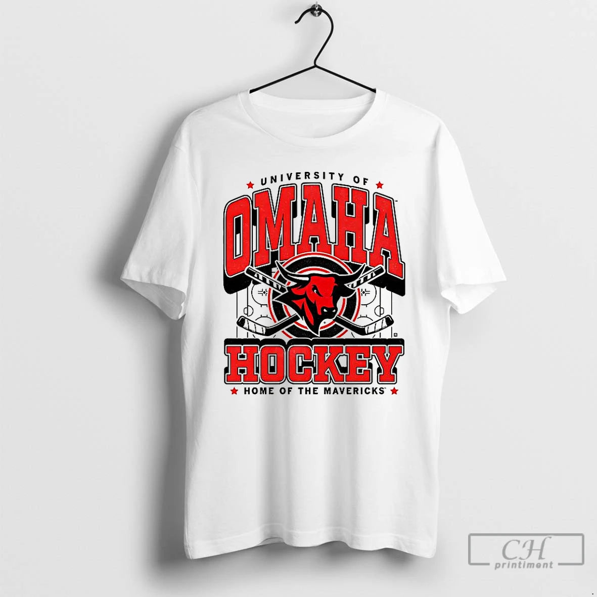 Classic University Of Omaha Hockey Home Of The Mavericks Logo T Shirts Hoodie, Sweatshirt | InkNestWear.com