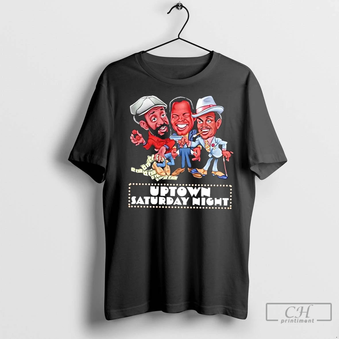 Classic Uptown Staturday Night 1974 Caricature Vintage T-Shirts, Hoodie, Sweatshirt | InkNestWear.com