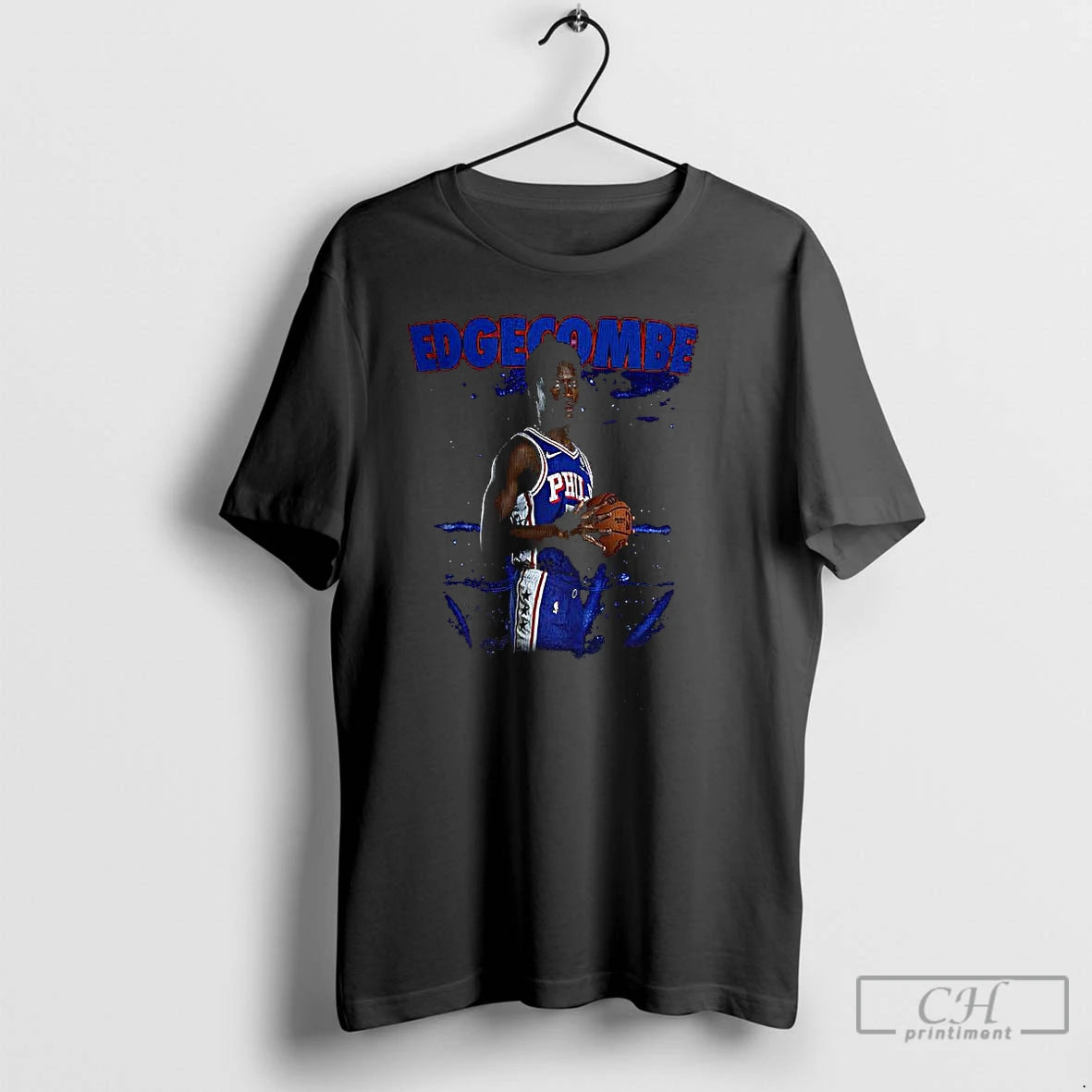 Classic V J Edgecombe Philadelphia 76ers Nba Player Graphic T Shirts Hoodie, Sweatshirt | InkNestWear.com