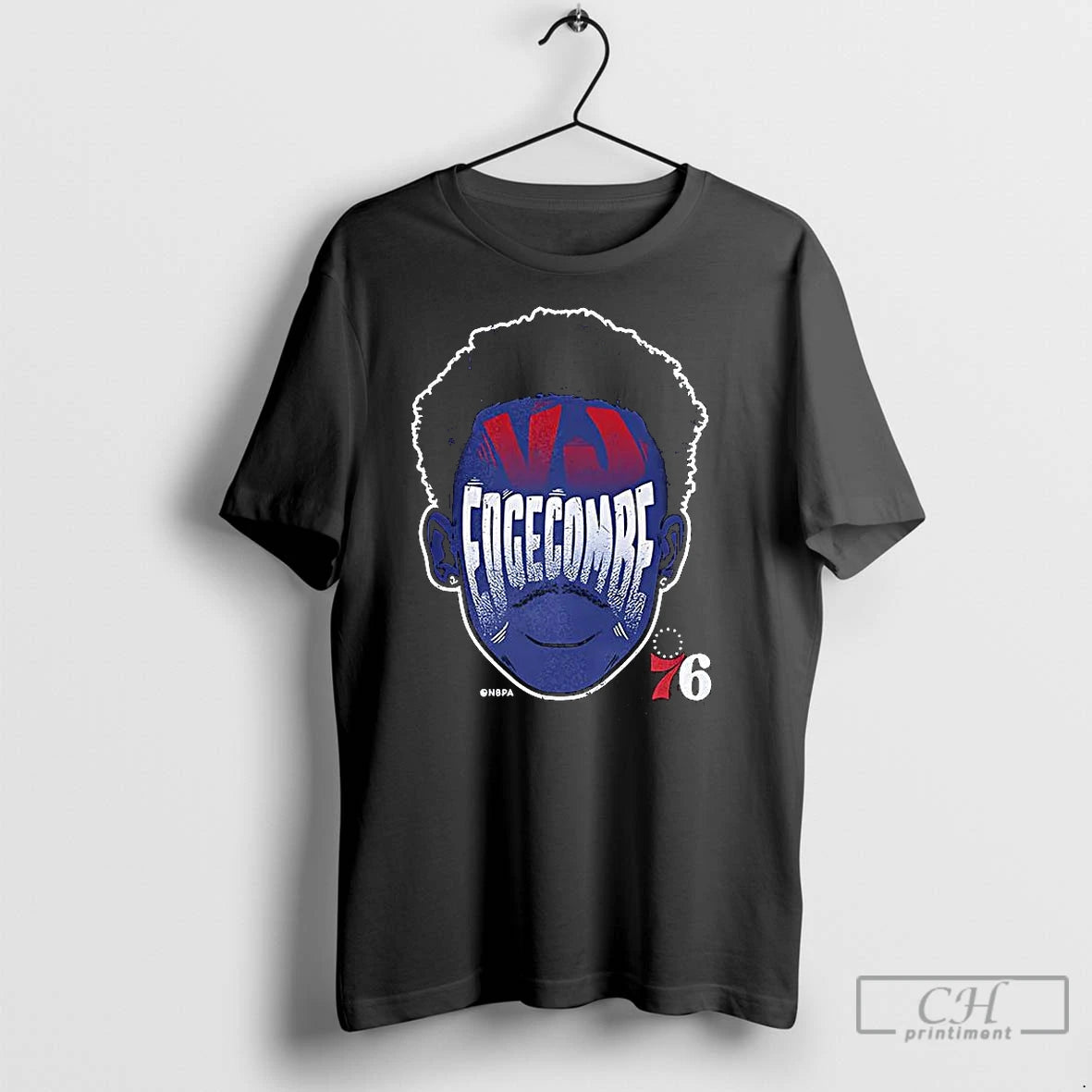 Classic Vj Edgecombe Philadelphia 76ers Nba Silhouette T-Shirts, Hoodie, Sweatshirt | InkNestWear.com