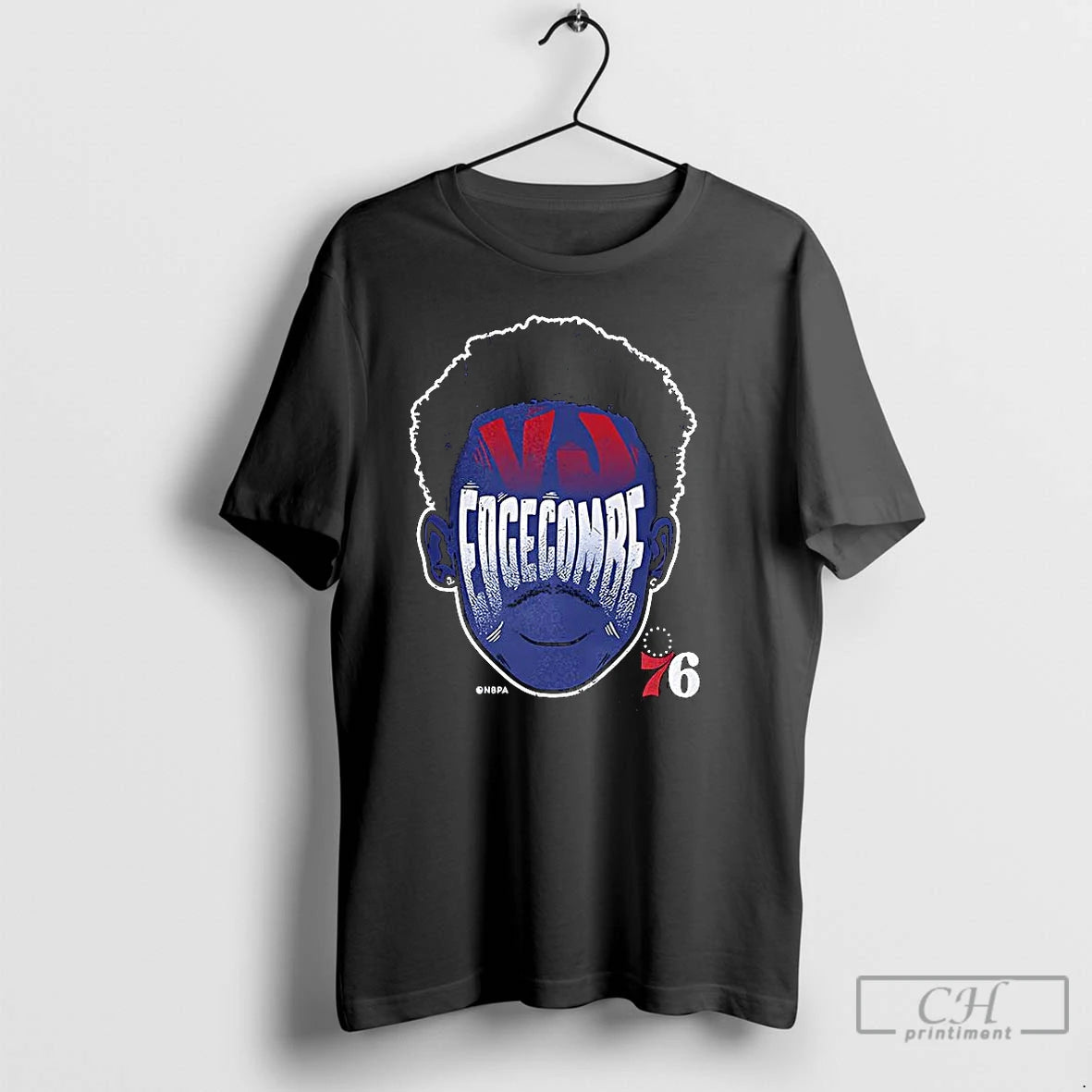 Classic Vj Edgecombe Philadelphia 76ers Nba Silhouette T Shirts Hoodie, Sweatshirt | InkNestWear.com