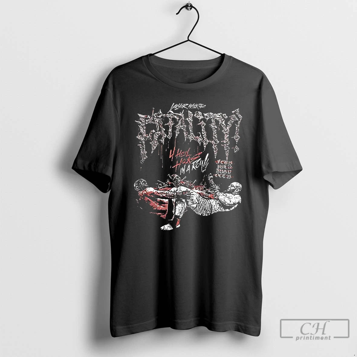 Classic Valter Walker Fatality 4 Heel Hooks In A Low Graphic T Shirts Hoodie, Sweatshirt | InkNestWear.com