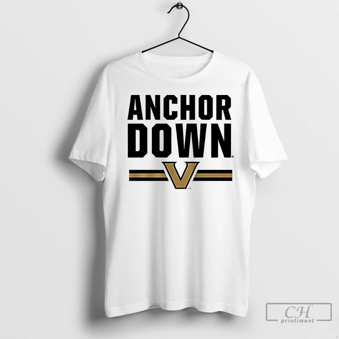 Classic Vanderbilt Commodores Football Anchor Down Logo T-Shirts, Hoodie, Sweatshirt | InkNestWear.com