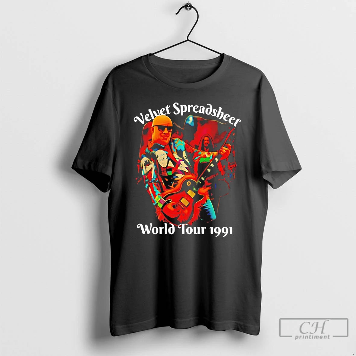 Classic Velvet Spreadsheet World Tour 1991 T-Shirts, Hoodie, Sweatshirt | InkNestWear.com