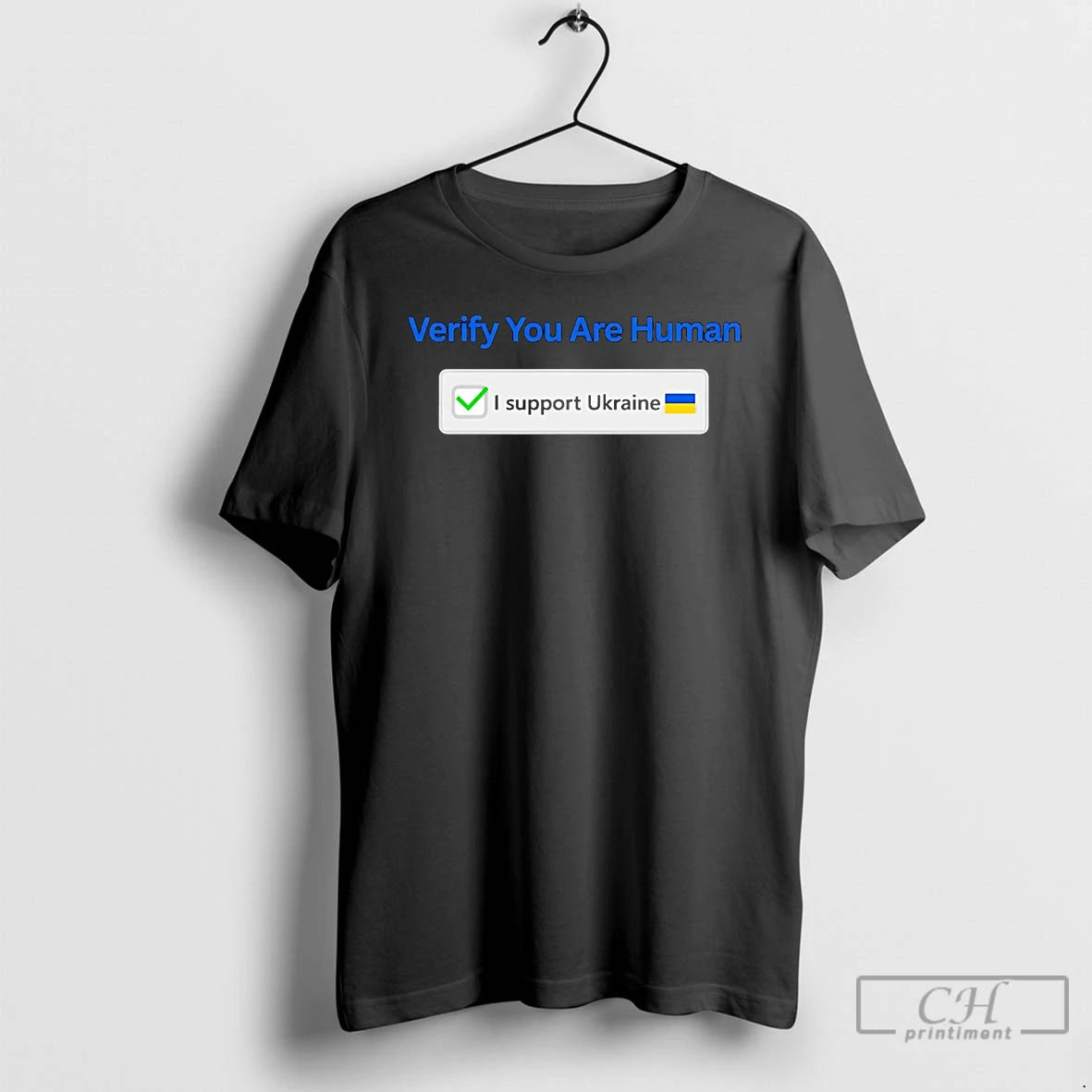 Classic Verify You Are Human I Support Ukraine T Shirts Hoodie, Sweatshirt | InkNestWear.com