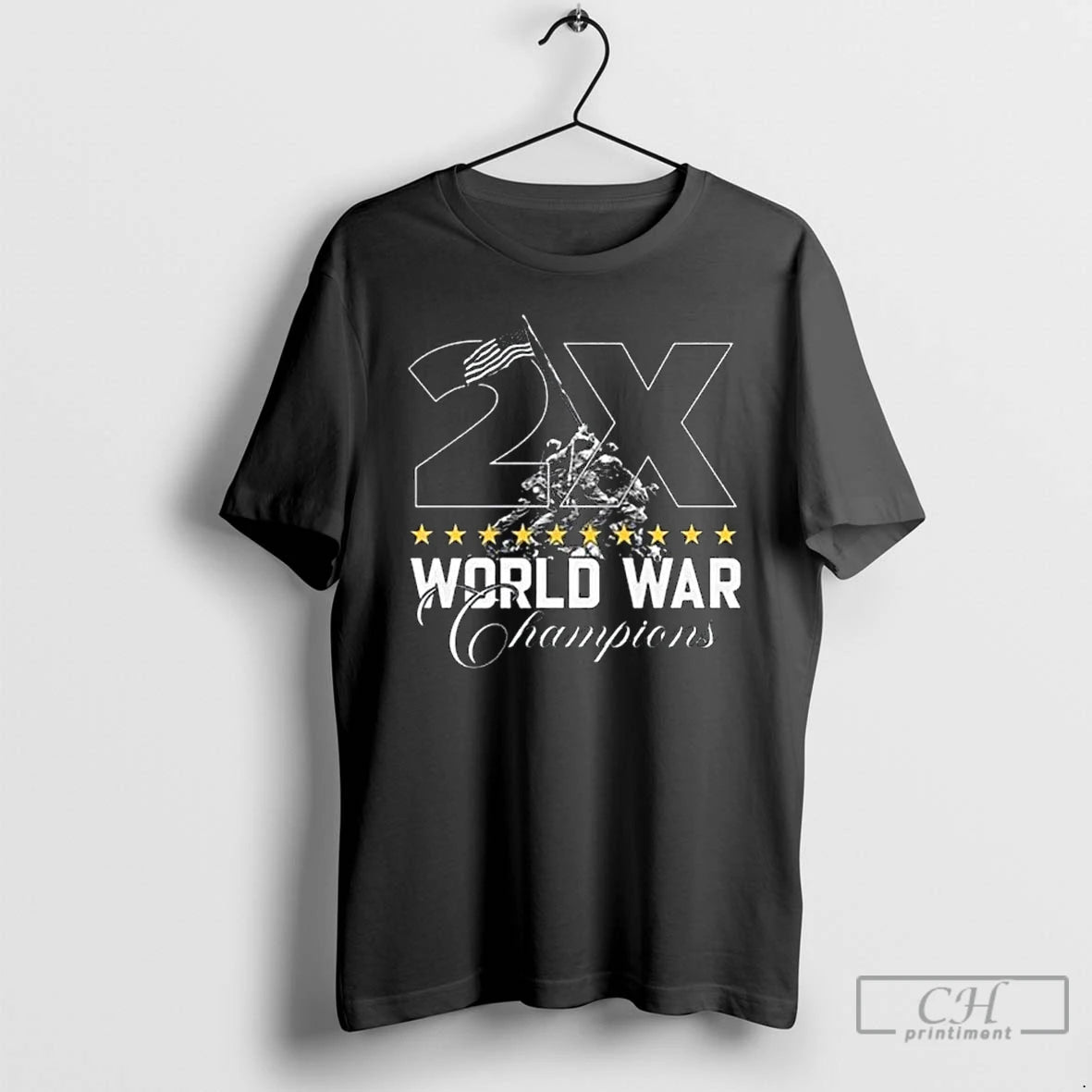 Classic Veterans Day 2025 2x World Champ Long Sleve T Shirts Hoodie, Sweatshirt | InkNestWear.com