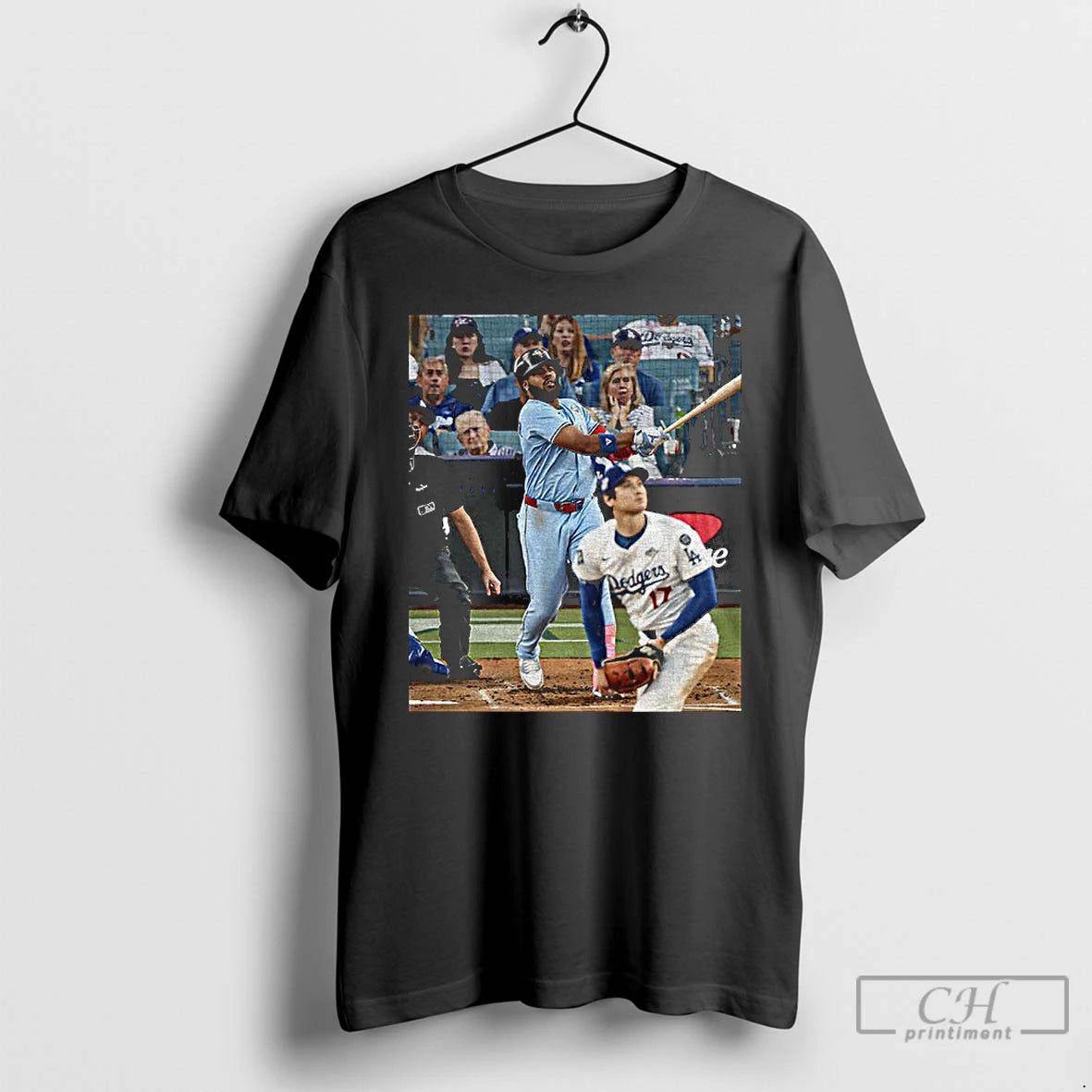 Classic Vladdy Guerrero Jr X Shohei Ohtani Photo World Series Baseball Match Iconic Moment T-Shirts, Hoodie, Sweatshirt
