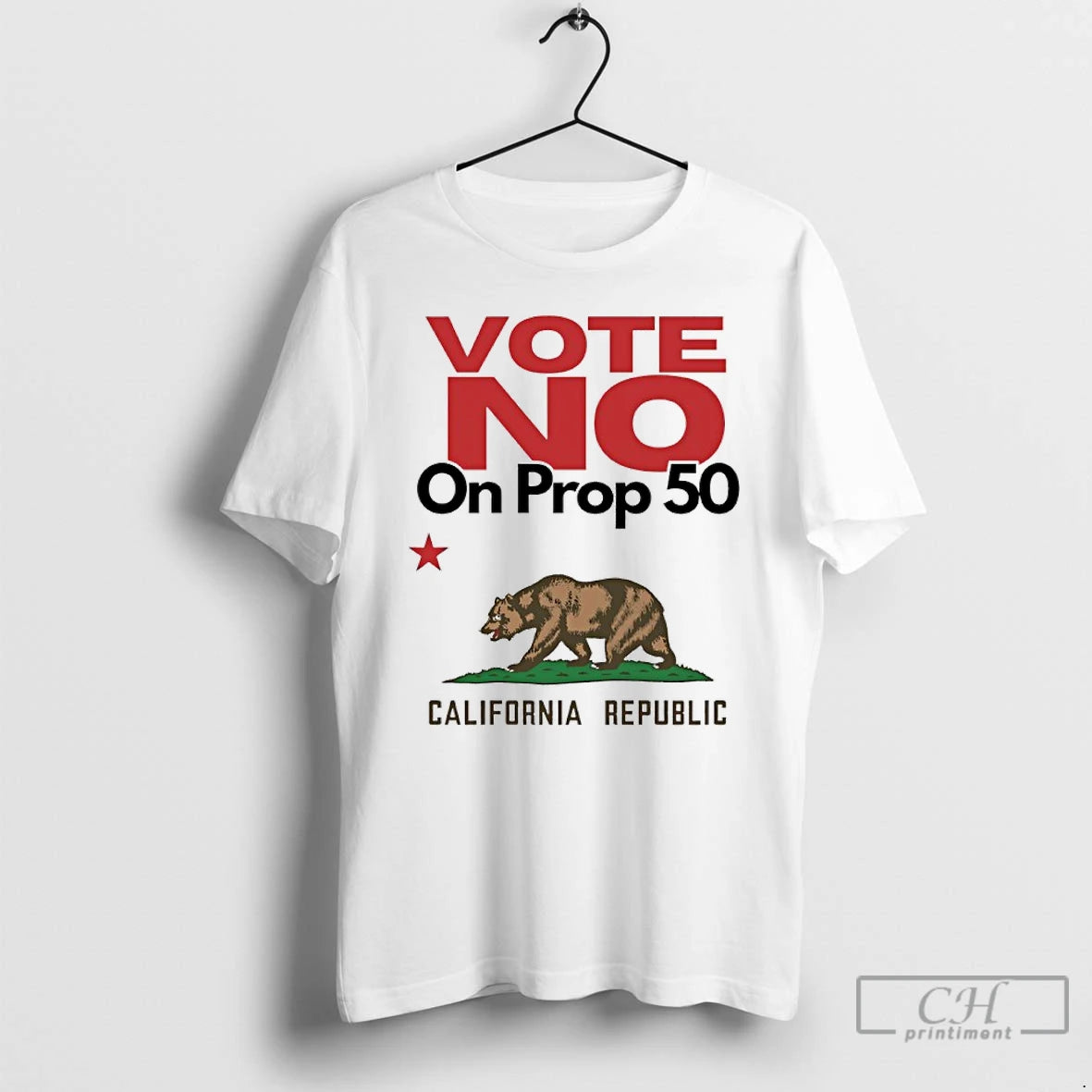 Classic Vote No On Prop 50 California Republic T Shirts Hoodie, Sweatshirt | InkNestWear.com