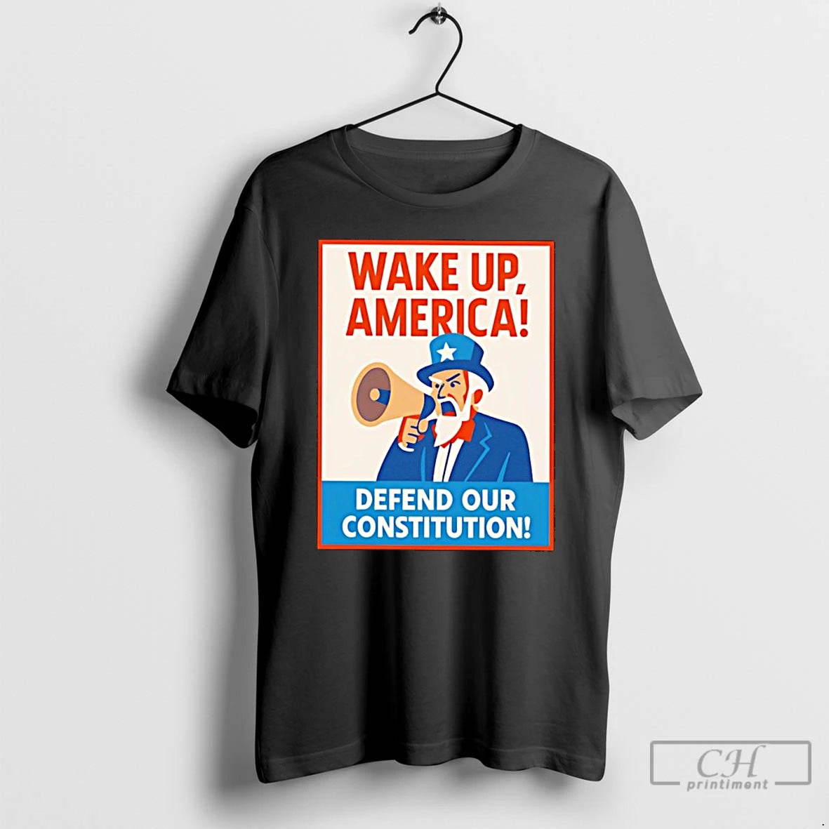 Classic Wake Up America Defend Our Constitution T Shirts Hoodie, Sweatshirt | InkNestWear.com