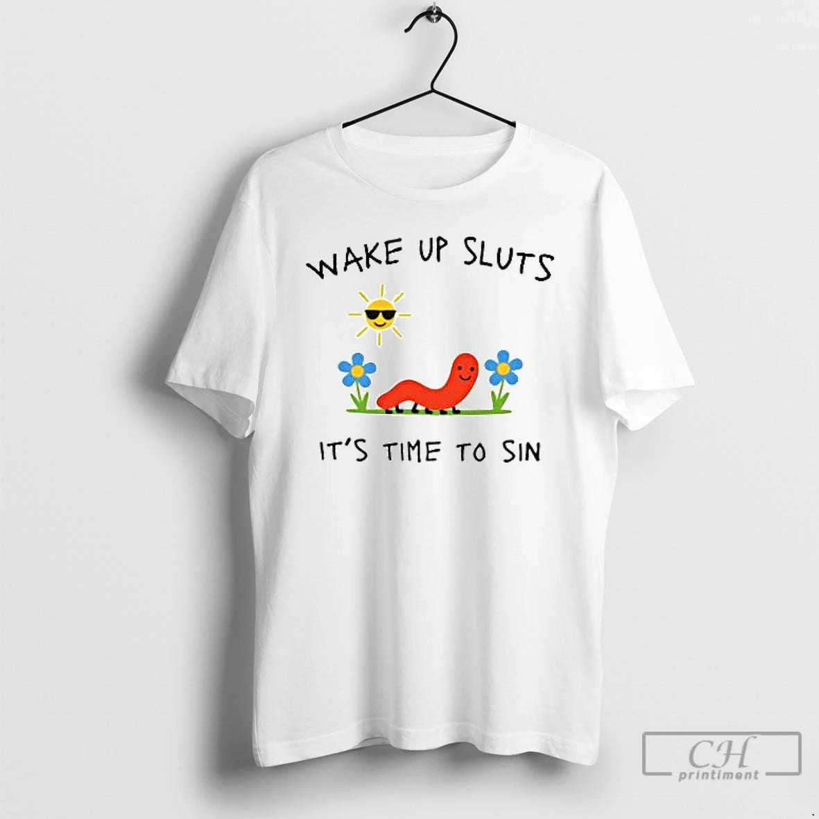 Classic Wake Up Sluts Its Time To Sin Funny Animal Meme T Shirts Hoodie, Sweatshirt | InkNestWear.com